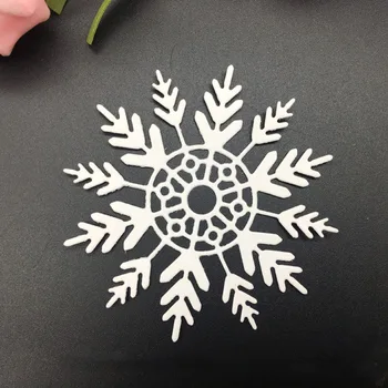 3pcs/set Snežinka Rezanje Umre Božič Rezanje Kovin Matrice Matrice Die Cut za DIY Scrapbooking Album Papir, Kartice Reliefi