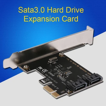 PCI-E PCI, da SATA 3.0 Podaljšek Kartica z Nosilcem 2-Portni SATA III 6Gbps Širitev Adapter pci e sata3 pcie sata 3 card Za Minin