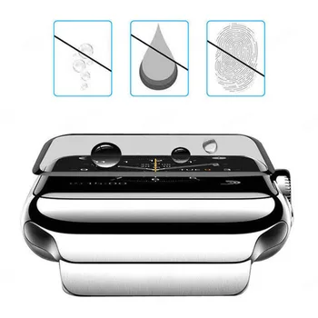 Zaslon Patron Voor Apple Horloge Serie 4 5 6 Se 44 mm 40 mm Glas Beschermende Voor Apple Horloge 3 2 1 38 mm 42Mm