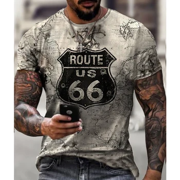 Moška kratka sleeved šport 3DT majica digitalni pismo tiskanje priložnostne T-shirt moda ulične prevelik vrh poletje nov slog