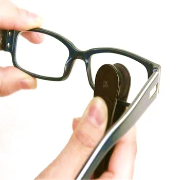 1PC Novo Mikrovlaken Mini sončna Očala Eyeglass Mikrovlaken Krtačo, Čistilo Čiščenje Očal Orodje Očistite Čopič