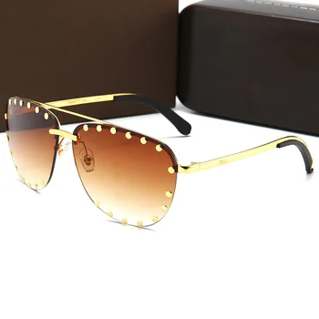 Luksuzne blagovne Znamke Ovalne Punk sončna Očala Ženske 2021 Letnik Pilotni sončna Očala Moških Oculos Feminino Sunglass Lentes Gafas De Sol UV400