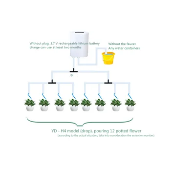 Vrt Samodejno Zalivanje Opreme Rastlin Kapljično Namakanje Orodje Za Vodo Črpalka Sprinkler Sistem Krmilnik Doma Bonsaj Zalivanje Kompleti