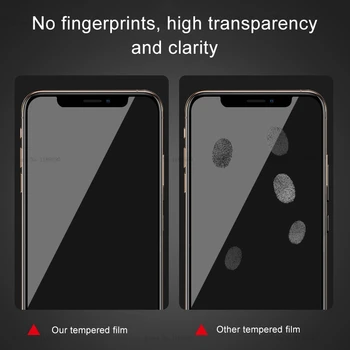 Kaljeno Steklo Za iPhone 11 Pro Max 2019 11Pro Glas Screen Protector Zaščitno Steklo Za iPhone 11 za 5,8 palca 6.1 za 6,5 palčni palčni Nova