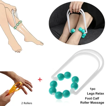 1PCS Roller Ball Noge Slim Massager Stopala Tele Roko Pasu Čarobno Lepe Sprostitev Lajšanje Bolečine v Mišicah Bolečine za Ženske