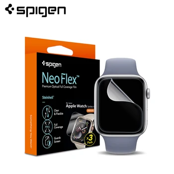 Spigen NeoFlex Screen Protector za Apple Watch 6 / MP / 5 / 4 - Upogljiv Material ponuditi Celoten Zaslon Pokritost Filma