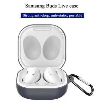 Slušalke Ohišje Za Samsung Galaxy Brsti Živo Kritje Brezžične Mehke Silikonske Slušalke Pokrovček Za Samsung Brsti Živo Slušalke Primeru Lupini