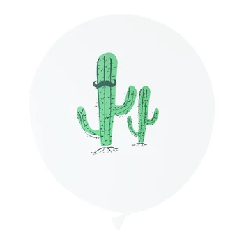 5pcs Kaktus iz Lateksa Zeleno Baloni Helij Zrak Oblački, Safari Stranka Poletje Havajih Tropskih Stranka Rojstni dan, Poroka, Dekoracije