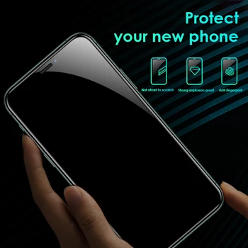 Benks Corning Kaljeno Steklo 3D Ukrivljen Rob Screen Protector Film Za iPhone12 11 Pro Max iPhone 12 Mini Polni Zaščitni Pokrov