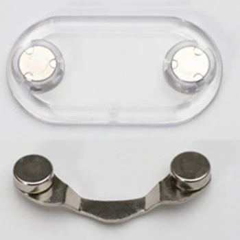 Prenosni Multi-funkcijska Oblačila Sponke Magnetni Eyeglass Imetnik Visi Broške Pin Magnet Očala, Slušalke, Line Posnetki