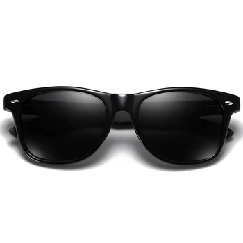 GM Naravnega Bambusa sončna Očala za Moške Les, sončna Očala Polarizirana sončna Očala Pravokotnik Leče Vožnje UV400 S5097