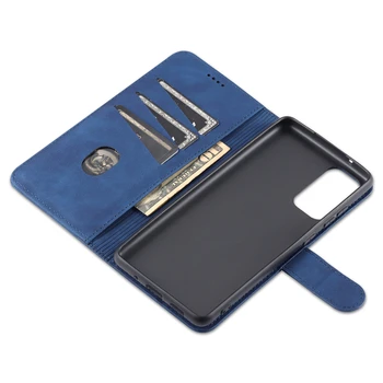 Nova Modela Flip Denarnica Usnjena torbica za Samsung Galaxy S21 Plus S21 Ultra S20 Lite FE Poslovni Človek Knjiga Slog Pokrov