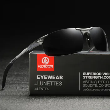 2020 Nove Luksuzne Polarizirana sončna Očala za Moške Vožnje Odtenki Moška sončna Očala Moških Spuare Ogledalo Poletje UV400 Gafas De Sol