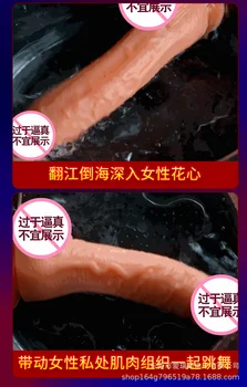 Brezžični Daljinski Dildo Vibratorji za Ženske, Seks Pralni Vrtenja Teleskopsko Big Dildos Ženska Masturbacija Penis Seks Igrače
