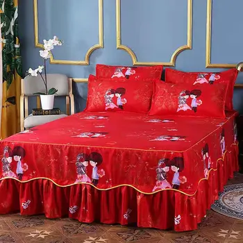 Luksuzni Posteljnine komplet posteljo stanja in prevleke Super Mehko Toplo Angel Kiss posteljo krilo kraljica kralj velikost tekstil doma bedspreads
