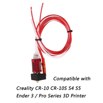 10 Pack Heatbreak Grlo Združljiv za Creality CR-10 CR-10S S4 S5 Edaja 3 / Pro Series 3D Tiskalnik Hotend Iztiskanje