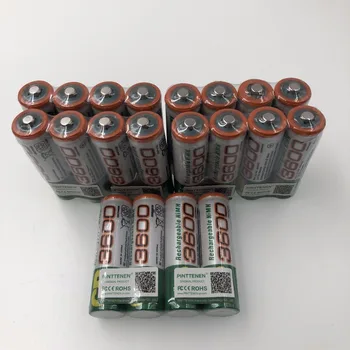 2021 Novo AA 3600mAh 1,2 V Polnilna Baterija NI-MH AA 3600 baterije za ponovno Polnjenje Baterije 2A