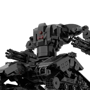 BuildMoc WW2 Tank Robot Prihodnost Tank gradniki MOC WW2 Oklepnih Assault Igra Model Orožje Opeke Igrače Za Otroke Darila
