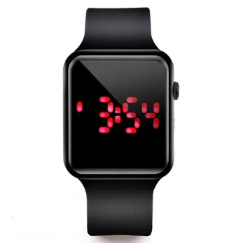 Moški LED Digitalni Watch Silikonski Elektronski Gledajo Moški Moški Šport Ure Moških Watch Ura reloj hombre hodinky relogio masculino