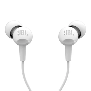 Novo JBL C100Si Original Žične Slušalke-Stereo Globok Bas Čepkov Športne Slušalke za Pametni Glasbo, Slušalke Z Mikrofonom