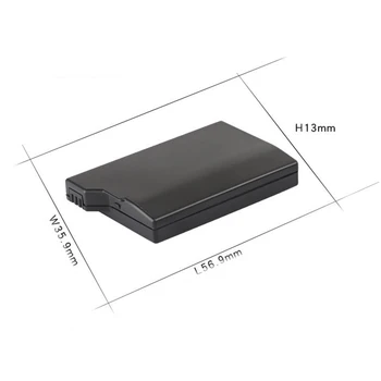 PSP1000 Baterija Za Sony PSP-110 PSP 1000 Konzole Gamepad Pravi zmogljivosti 1800mAh 3,6 V baterije za ponovno Polnjenje