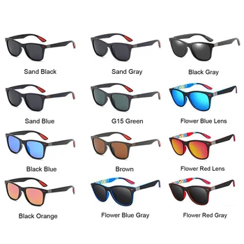 Klasična sončna Očala za Moške, Ženske 2021 Kvadratnih Polarizirana sončna Očala Moški Ženski Oculos De Sol Gafas UV400 Retro Očala