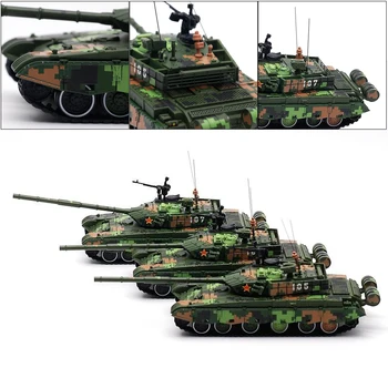 1:72 Tip 99 Vojske Glavni Bojni Tank Model Miniature Zbirk Namizni Dekor