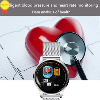 Pametne Ure IP67 Nepremočljiva Šport za iphone Telefon Smartband Srčnega utripa, Krvnega Tlaka, spremljanje Za Ženske, moške poslovne