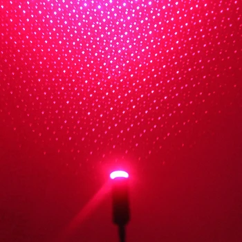 Led Doma Dekor Prilagodljiv Pogon USB Projektor Lučka Plug And Play Prenosni Romantične Vizualnega Za Avto Strop Noč Svetlo Zvezdnato Nebo