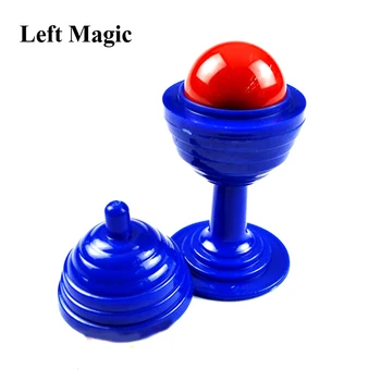 10 CM Žogo In Vaza čarovniških trikov iluzijo rekviziti Pribor Mentalism enostavno narediti otroci, otroci magic toy Božično darilo