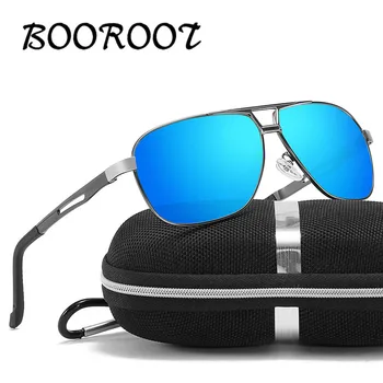 Moške Polarizirana sončna Očala aluminijast Okvir Klasičnih sončna Očala UV400 Prostem Vožnje Očala