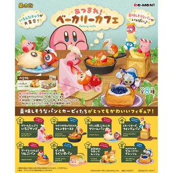 Original Re-Vo Anime Slika Kirby Pekarna Cafe Torto, Sladice Shokugan Akcijska Figura, Pvc Model Zbirateljske Igrače Dekoracijo
