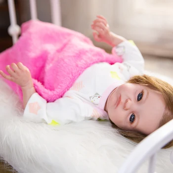 Hoomai Malčka Tink Rodi Otroka 16 Cm, Silikon Lutka Veren Bebe Prerojeni Lutke Za Otroke Rojstni Dan Najboljše Darilo Igrača