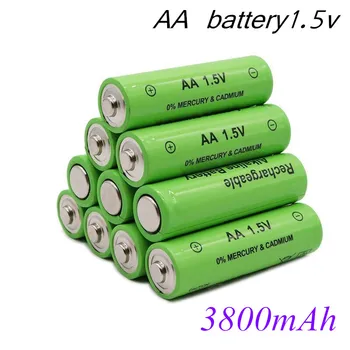 Nov AA Baterije 3800mah 1,5 V Alkalni AA polnilne baterije za Daljinski upravljalnik Igrača svetlobe Batery