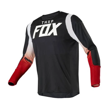 Kolesarjenje ekstremnih športov majica Foxmtb moško gorsko kolo motorno kolo jahanje jersey spustu jersey prikrivanje T-shirt