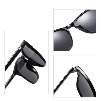 2021 Novo Vintage Polarizirana sončna Očala blagovne Znamke Design Moški Ženske Voznik Odtenki Moški Kvadratnih sončna Očala Spuare UV400 Oculos de sol