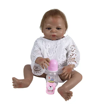 23 Palčni Potrditev Moher Malčka Lutka Polni Silikona Telo Prerojeni Lutke Otroka Resnično Moda Otroške Igrače Za Otroke, Darila Za Rojstni Dan