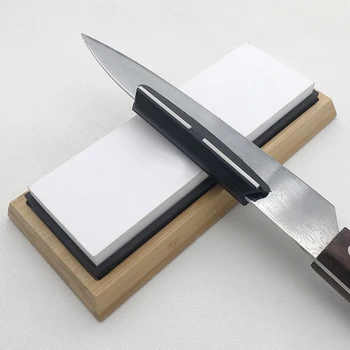 Whetstone ostra noža ostra strokovno kuhinja ostra dvostranski Japonskih nožev orodje bambusa znanja
