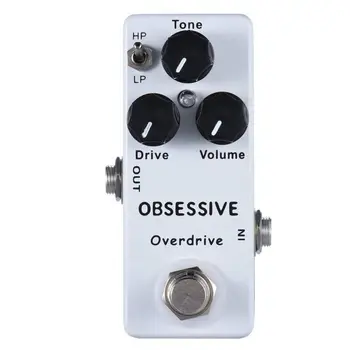 Mosky Obsesivno-Kompulzivna Pogon OCD Overdrive Kitara Učinek Pedal &Pravi Byp