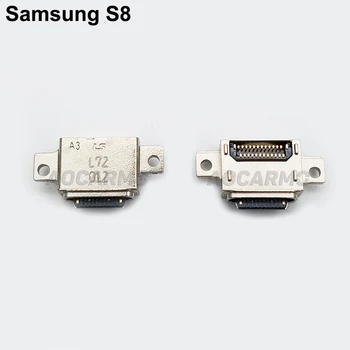 Aocarmo Polnjenje prek kabla USB Priključek za Polnilnik Dock Za Samsung Galaxy S8 G950U G950F G950N