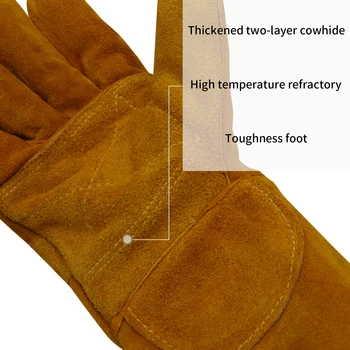 Varjenje izključne palm zaščitnik, varjenje rokavice za zaščito rok