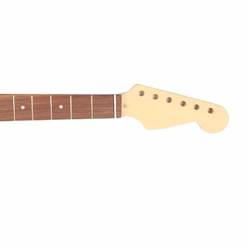 Javorjev les 22 Prečke vratu kitare in fingerboard za ST električna kitara pike in Prečke inlayed