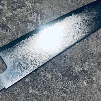 Kuhar Nož Prazno DIY Ročno Kovani Japonski Damask Jekla Rezilo Materiala Kruh, Rezanje Mesa Parinf Nakiri Gyuto Orodje KN