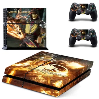 Igre Mortal Kombat 11 PS4 Kože Nalepke, Nalepke za Sony Konzole PlayStation 4 in 2 Krmilnik Kože PS4 Nalepke Vinyl