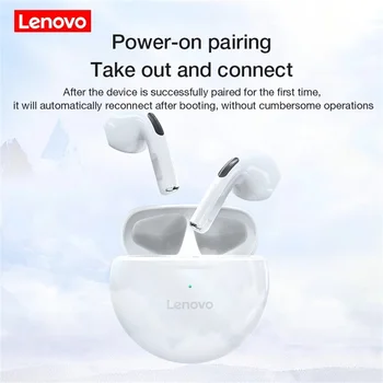 Lenovo HT38 TWS Slušalke Bluetooth Brezžične Slušalke Šport V uho Čepkov z Mikrofonom Gaming Slušalke za Pametni telefon