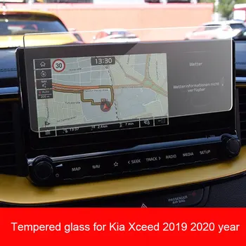 9H Kaljeno Steklo LCD Zaslon Zaščitna folija Nalepke za Kia XCeed 2019 2020 10.25 Palčni Avto Navigtion