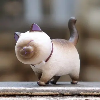 9pcs 3D Mačka Hladilnik Prilepite Toplo Serije Srčkan Kitty Magnetni Prilepite Ustvarjalno Darilo Živali Hladilnik Nalepke za Dekoracijo Doma