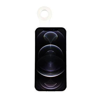 Obroč Svetlobe Primeru Telefon za iPhone 12 Pro Max 11 Pro Max X XR XS 12 Mini Kritje Primera Fill Light Selfie Lepoto Ring Flash Capa Coque