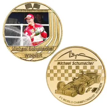 Medaljo Schumacher Spominski Kovanec Kovinske Obrti Prvak Značko Medaljo Darilo, Spominek Kovancev