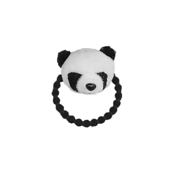 Vroče Prodaje Panda Glavo, Pokrivalo Za Lase Posnetek Lepe Nožice Broška Headdress Lepa Dekleta Polnjene Živali Mehki Pliš Dekoracijo Hairband